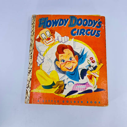 c1950 Lot of 3 Howdy Doody Golden Books TE7