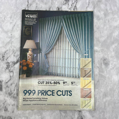 Montgomery Ward 1980 999 Price Cuts Home Furnishings Catalog Sale Original S2