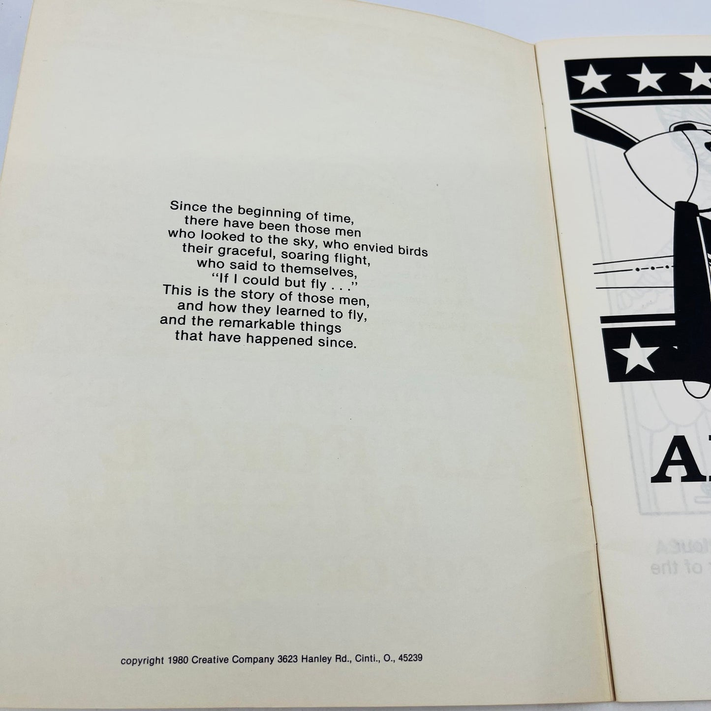 1980 United States Air Force Museum Coloring Book UNUSED V37-3