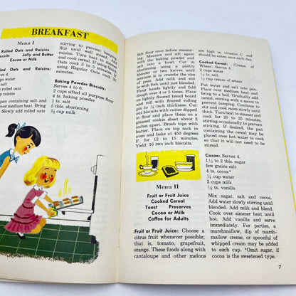 1958 The Gas Cook Book for Young People Laclede Gas Company TF7