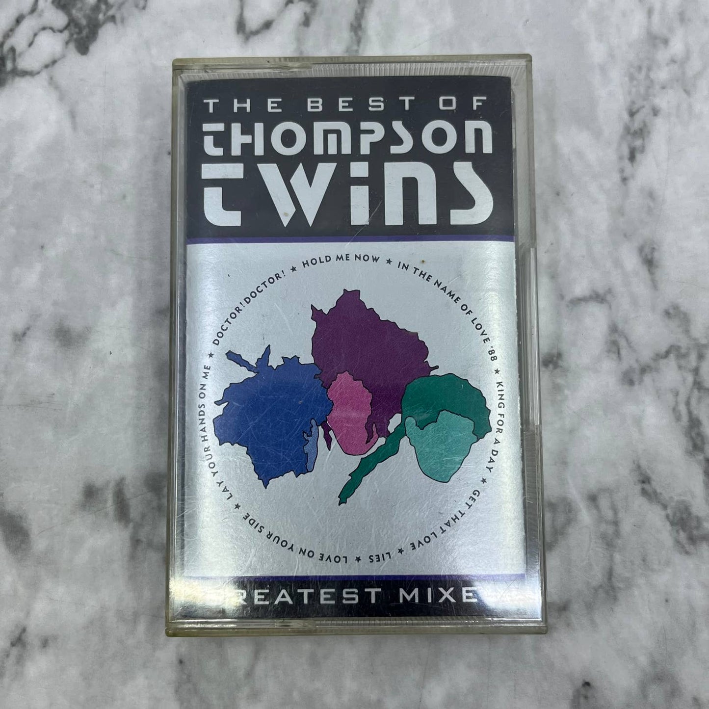 Thompson Twins Best Of Cassette Greatest Mixes Cassette Tape TI1-38