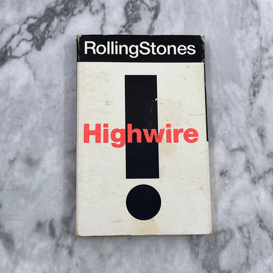 Rolling Stones Highwire! Cassette Single 1991 Cassette Tape TI1-41