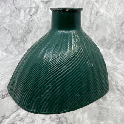 Antique X-Ray Trademark Mercury Glass Light Shade No 610 Jupiter #1