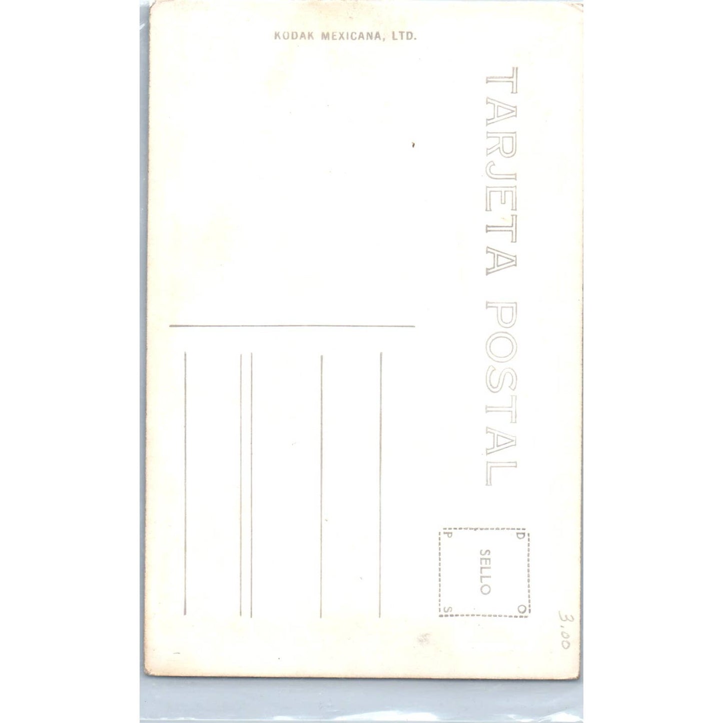 Fachada Tercera Orden Cuernavaca Mexico - Original RPPC Postcard TJ7-MP