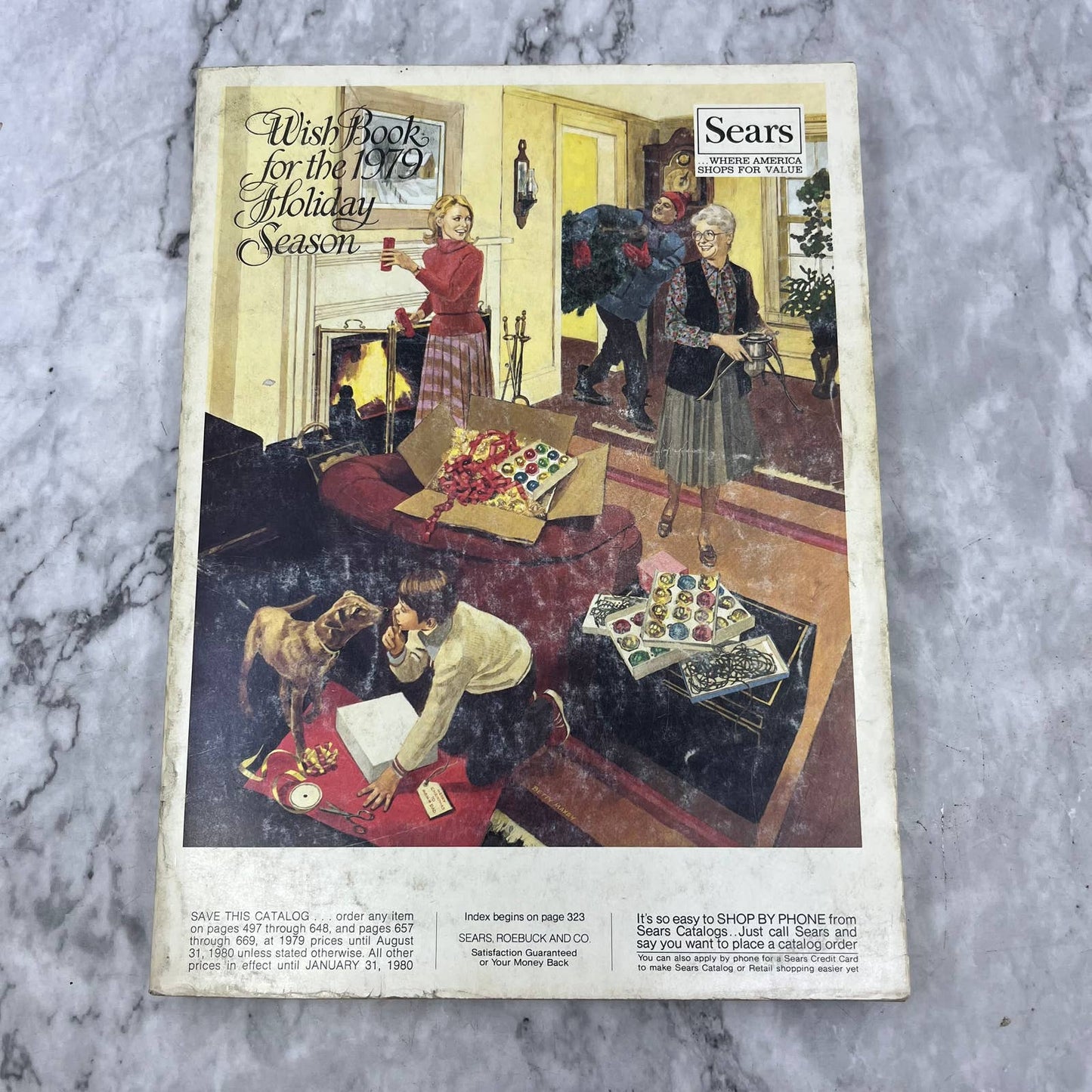 1979 Sears Christmas Wish Book Catalog Star Wars,Dolls,Toys,Disco,Fashion S3-1
