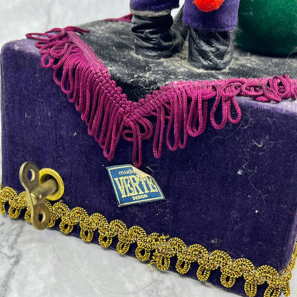 Madame Verte Clown Doll Le Petit Pierrot  Music Box Harlequin Pierrot 16”