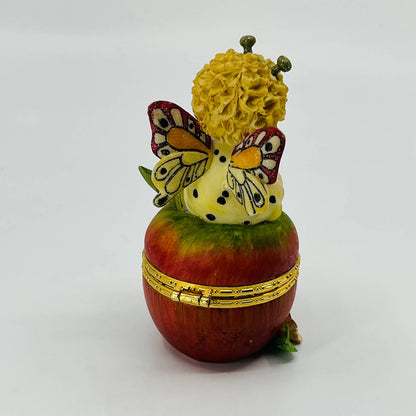 Dreamsicles "Red Apple" Hinged Trinket Box Figure 11485 TD2