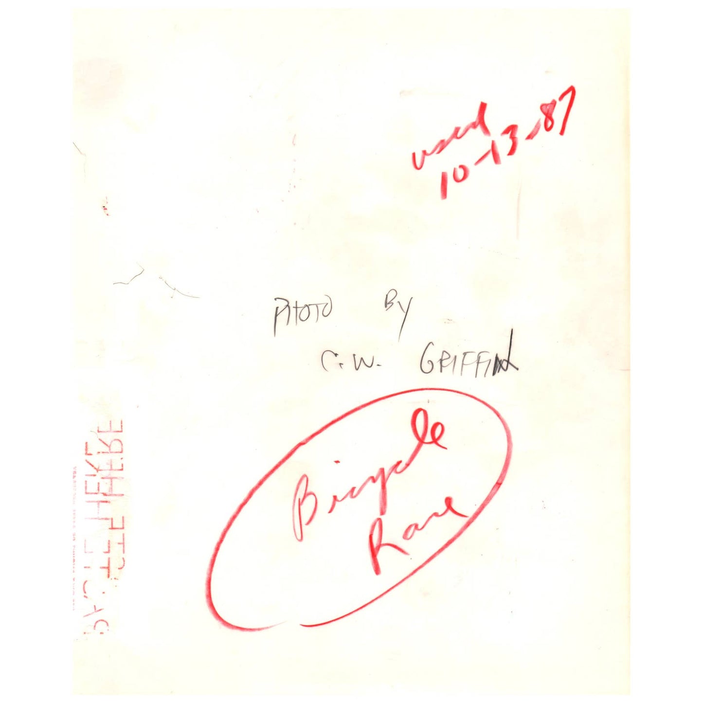 1987 Press Photo Cycling Bike Race One Biscayne Tower Miami FL 8x10" AD3