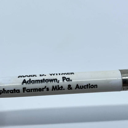 VTG Ballpoint Pen Mark D. Witmer Candies Adamstown PA Ephrata Farmers Market SC3