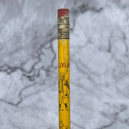 Vintage Advertising Pencil McDonalds Mayor McCheese Grimace Big Mac SE7