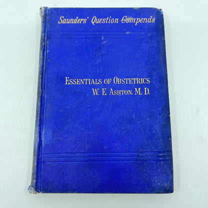 1891 Essentials of Obstetrics Saunders' Question-Compends, No. 5 TF3