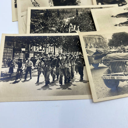 1944 WWII Lot 18 Liberation Of Paris Real Photo Postcards RPPC TG2