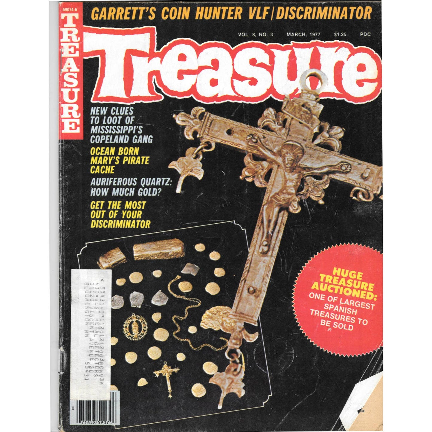Treasure Magazine - Treasure Hunting Metal Detecting March 1977 M3