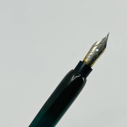 VTG Fountain Dip Pen Celluloid Turquoise w/ Durium Nib SB3