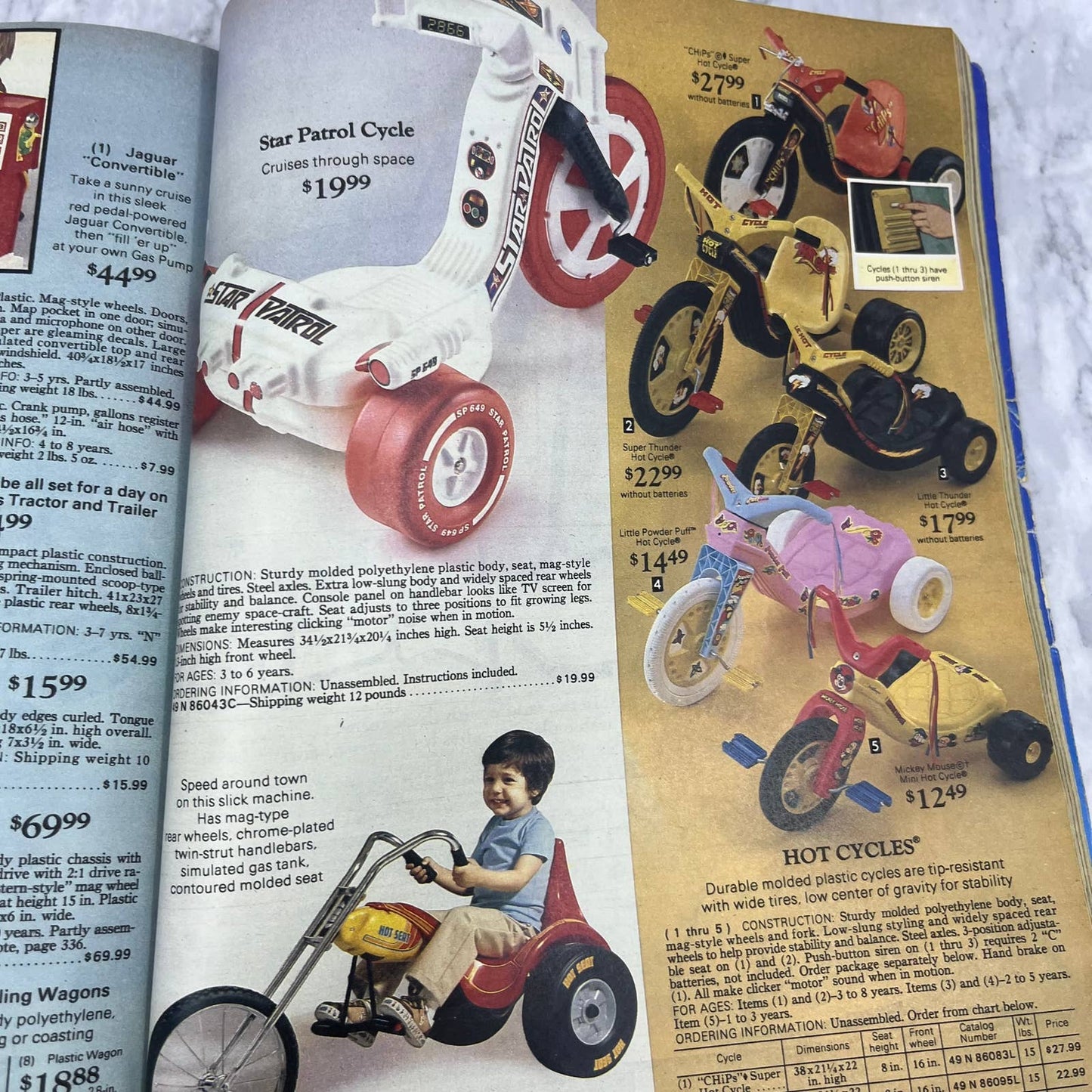 Vintage Sears Wish Book 1980 Christmas Toy Catalog Barbie, Star Wars, Lego S4
