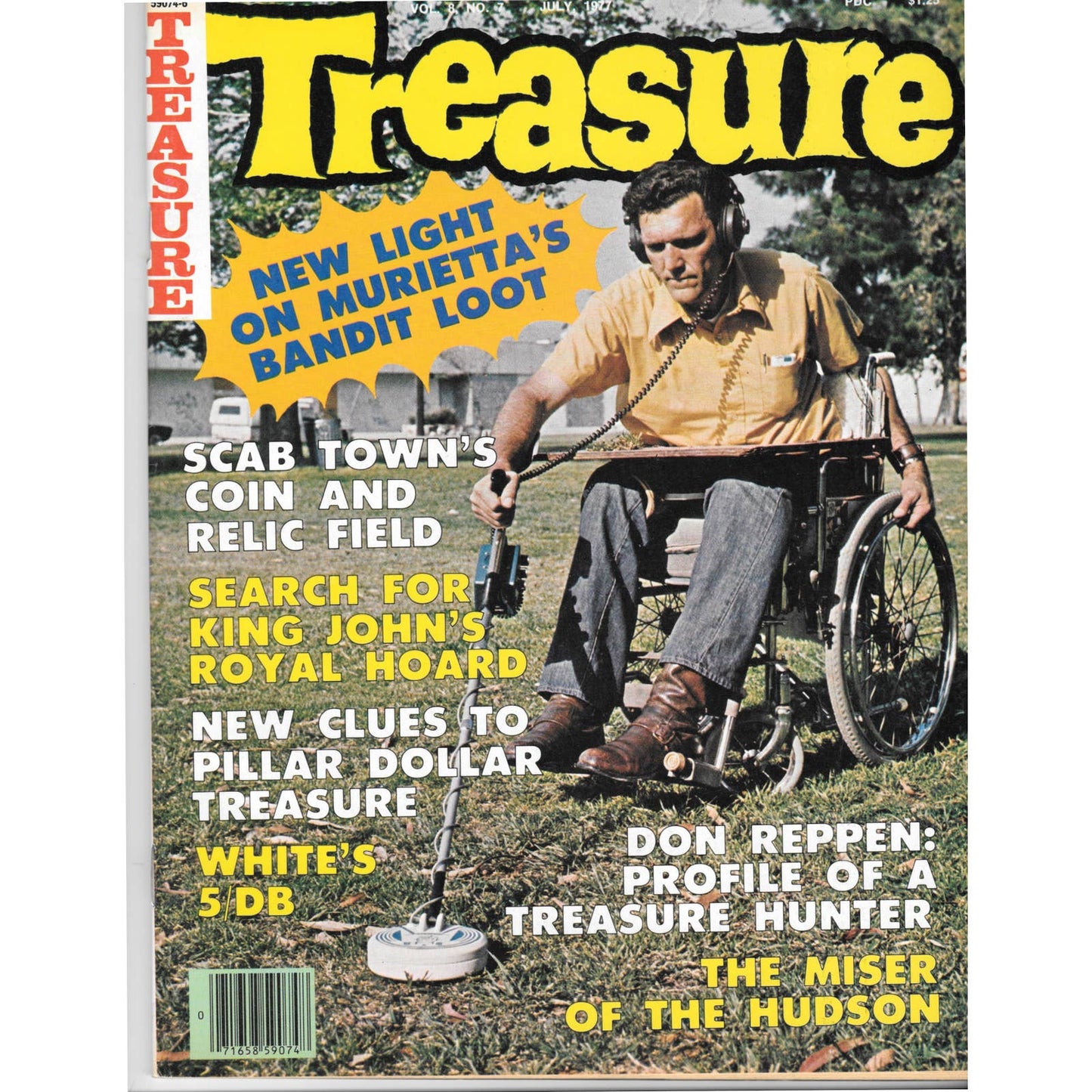 Treasure Magazine - Treasure Hunting Metal Detecting July 1977 M3