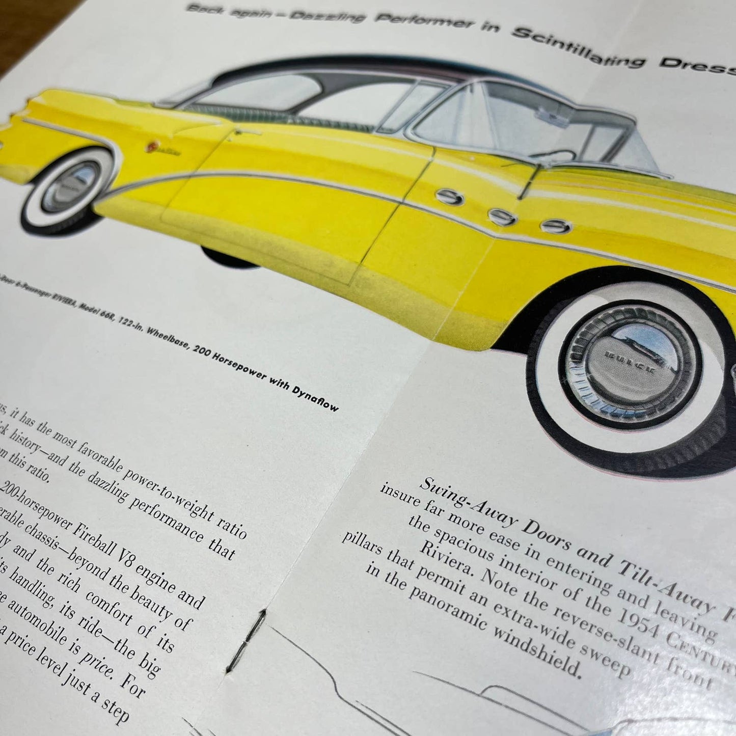 1954 Buick Full Color Booklet Roadmaster Special Century Skylark Brochure B2