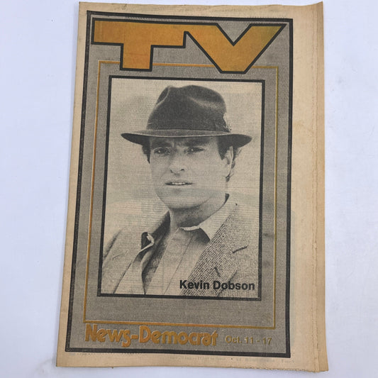 1981 Oct 11 Bellville IL News-Democrat TV Listings Magazine  Kevin Dobson A18