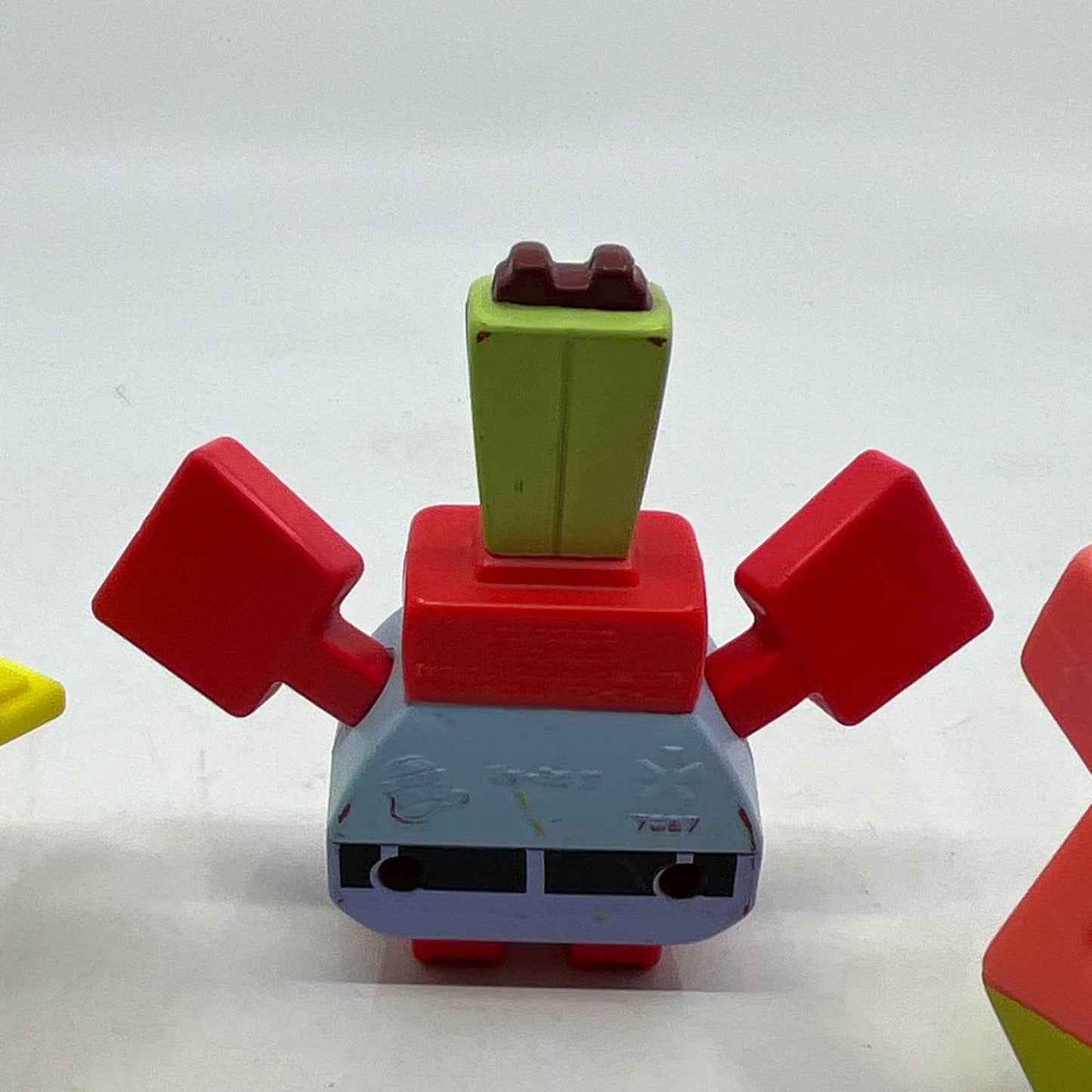 2009 Spongebob Burger King Toys Truth or Square SpongeBob Mr. Krabs Patrick TI4