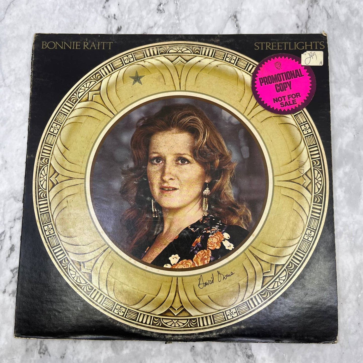 Bonnie Raitt Streetlights PROMO Record Warner Bros 12" 33 ⅓ RPM 1974 TJ4