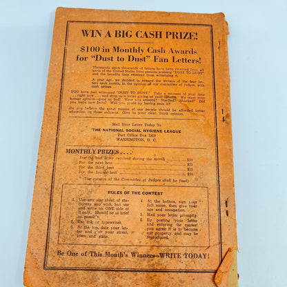 1942 Health Before Wealth Sex Guide for Men National Social Hygiene League L1-5