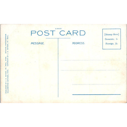 Liberty Cap and Mammoth Hotel Yellowstone Park Original Postcard TK1-P15