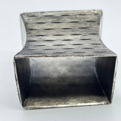 Vintage Set of 12 Metal Angular Napkin Rings Holders TF3