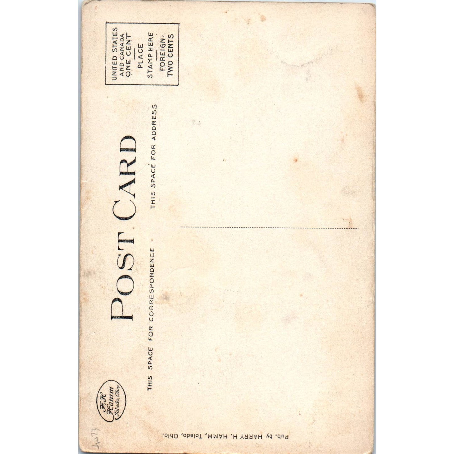 Springs in Canyon Shades Indiana c1935 - Original RPPC Postcard TJ7-RP3