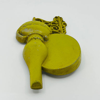 VTG Sexton Oil Lamp Green Cast Aluminum Metal Kitchen Decor Wall Hanging 9” TB7