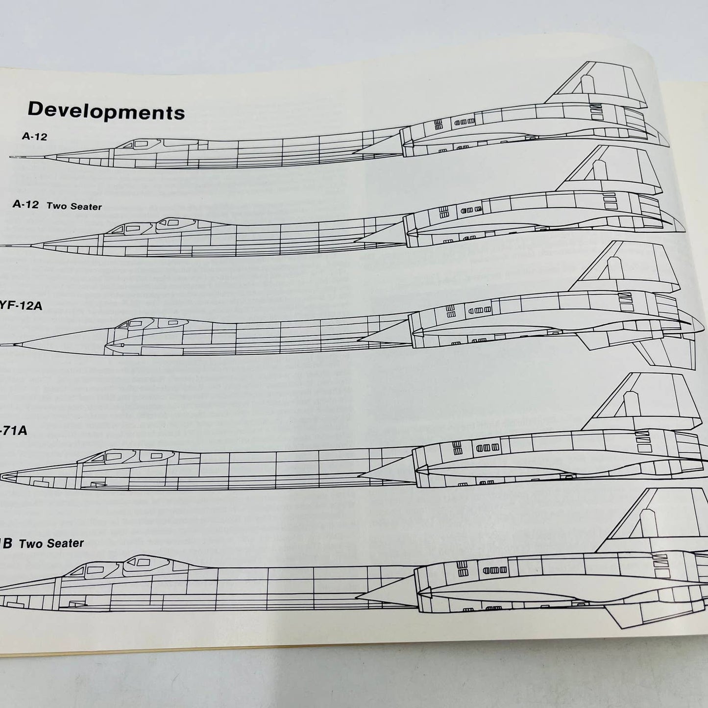 1982 SR-71 Blackbird in action AIRCRAFT No. 55 Squadron Supreme USAF TD3