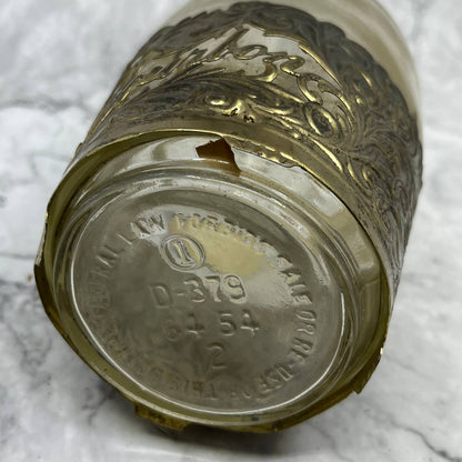 c1950 Decanter with Stopper, Old Cabin Still Bourbon Bottle TC4