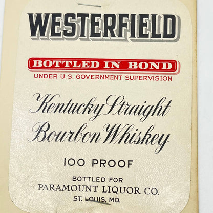Wellington Whiskey Label Set of 3 Bonded Liquor Distributors Bardstown KY