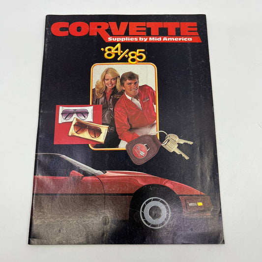 Corvette Supplies By Mid America Products Catalog Vintage 1984 1985 TG1