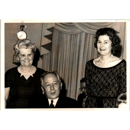 Ryuji Takeuchi Japan Ambassador at Home of Mrs. Charles Danforth Photo B8
