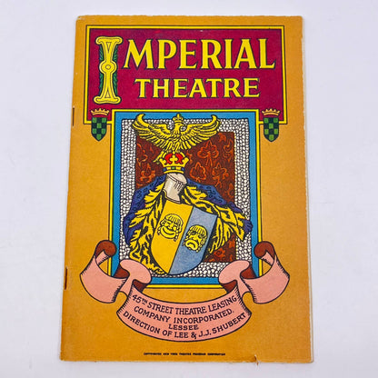 1927 Imperial Theatre Program Oh, Kay Gertrude Lawrence Oscar Shaw NYC TF7