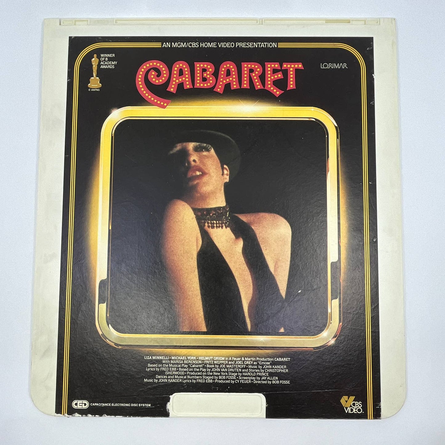 Cabaret Liza Minnelli - CED VideoDisc TG2