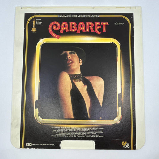 Cabaret Liza Minnelli - CED VideoDisc TG2