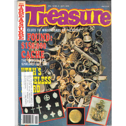 Treasure Magazine - Treasure Hunting Mines Buried Metal Detecting Oct 1979 MB3
