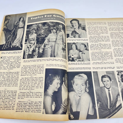 Silver Screen Magazine Maureen O´Hara Mitzi Gaynor Cyd Charisse Dec 1951 TC6