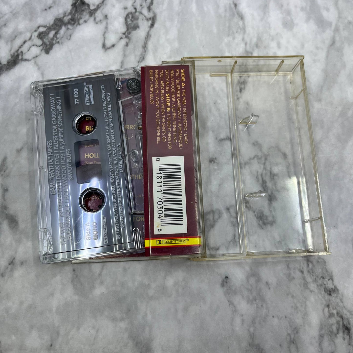 Hines Shines - Earl 'Fatha' Hines Laserlight Cassette Tape TD9-66