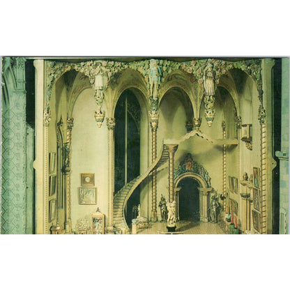 Fairy Palace Moore Doll House Chicago Museum of Science & Industry Postcard PB7