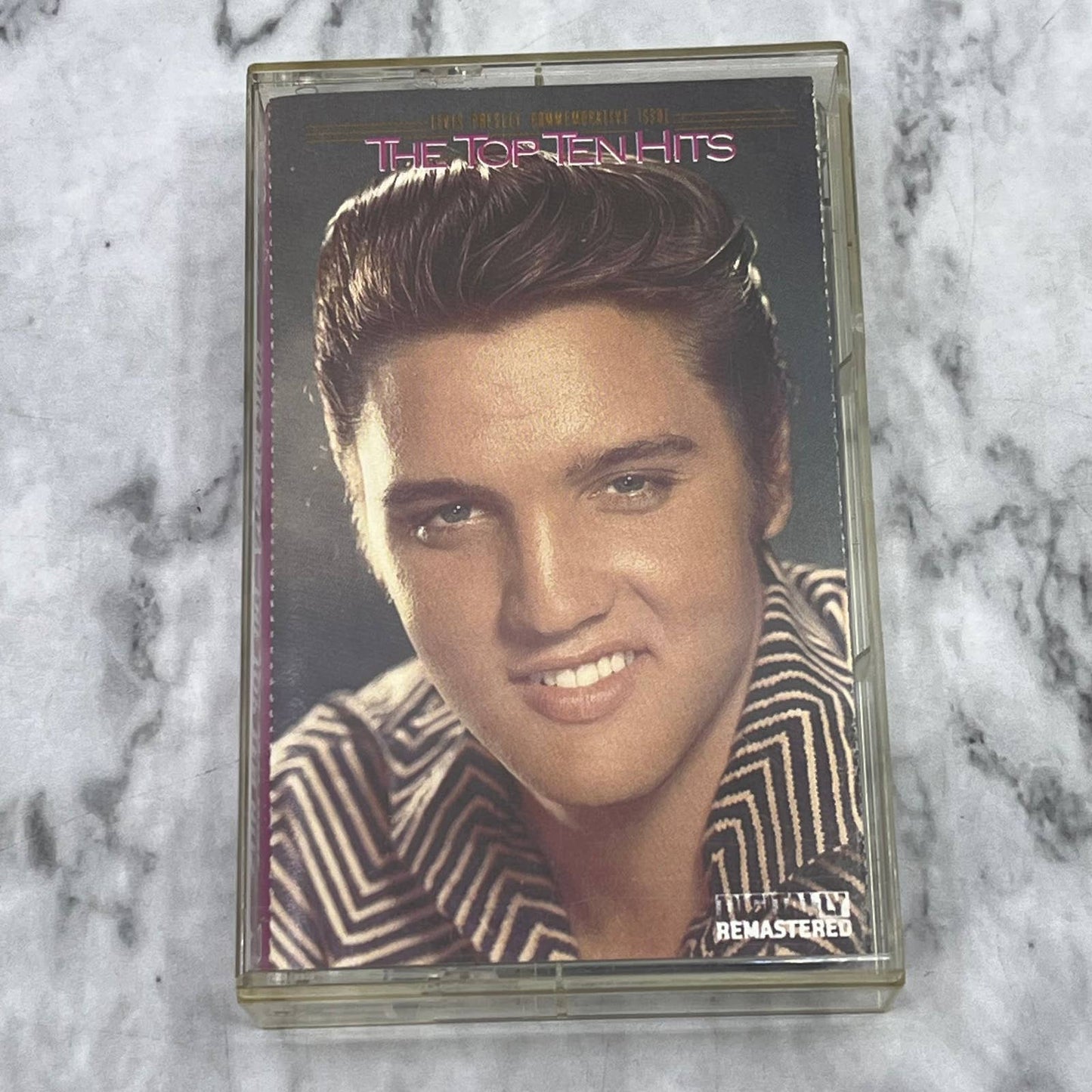 Elvis Presley - The Top Ten Hits 1987 Cassette Tape