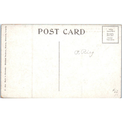 The American Frigate Constitution Old Ironsides Original Postcard TK1-P19