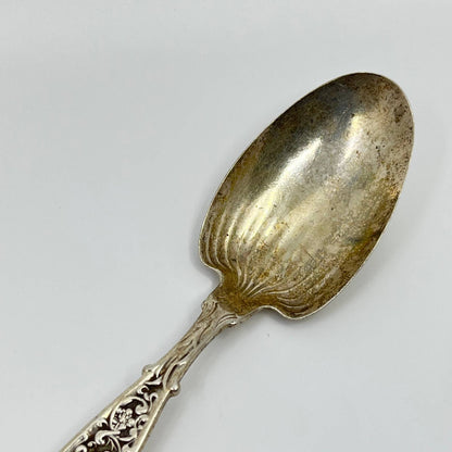 Whiting Hyperion Sterling Silver 6" Spoon RHOADS teaspoon Monogram SALLIE SC4