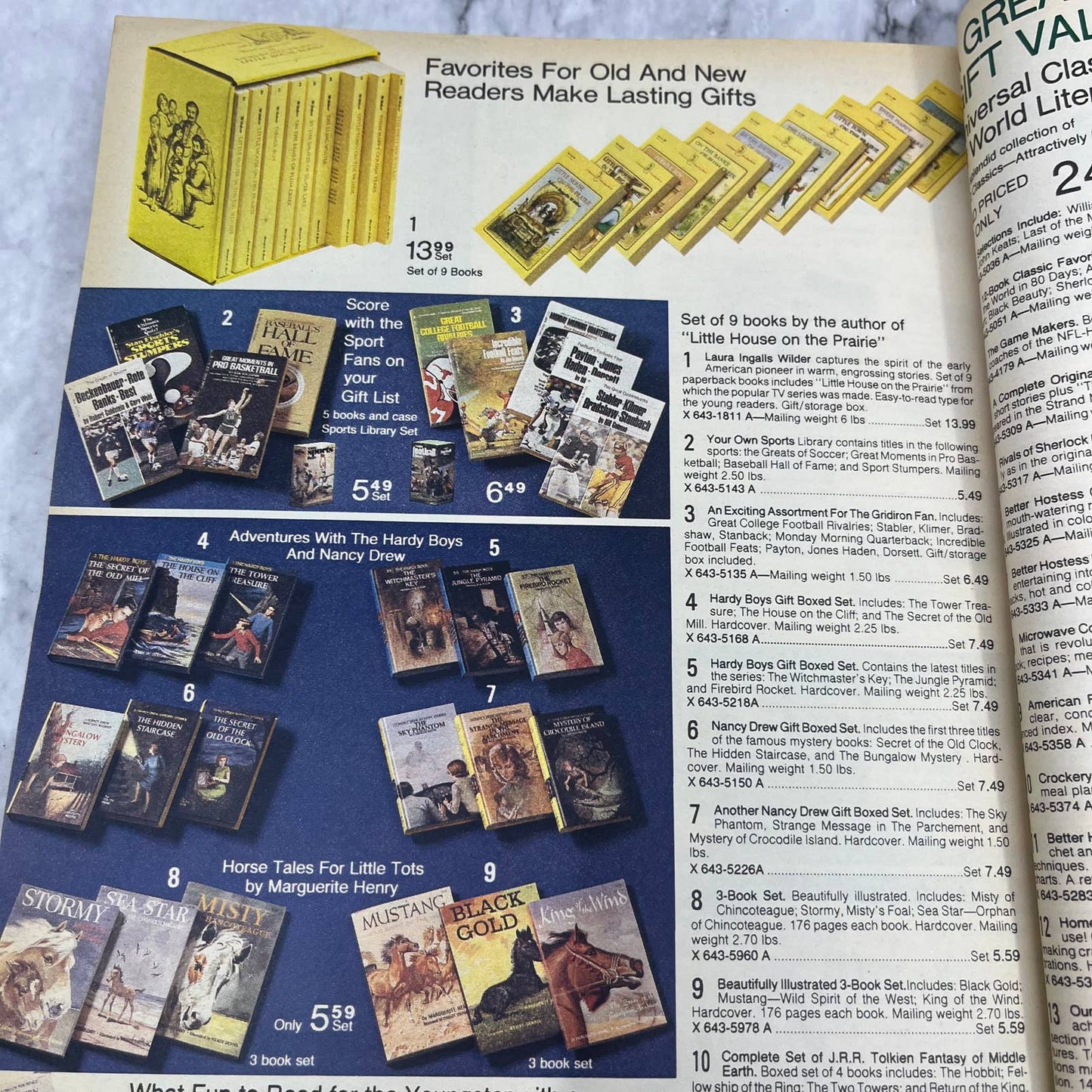 1978 JC Penny Christmas Wish Book Catalog - Great Vintage Toys & Gifts S1