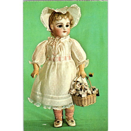 F.G. Composition Body Antique Baby Doll Original Postcard PB7