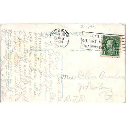 Vintage Postcard Grant Hospital, Columbus OH TD8-O2