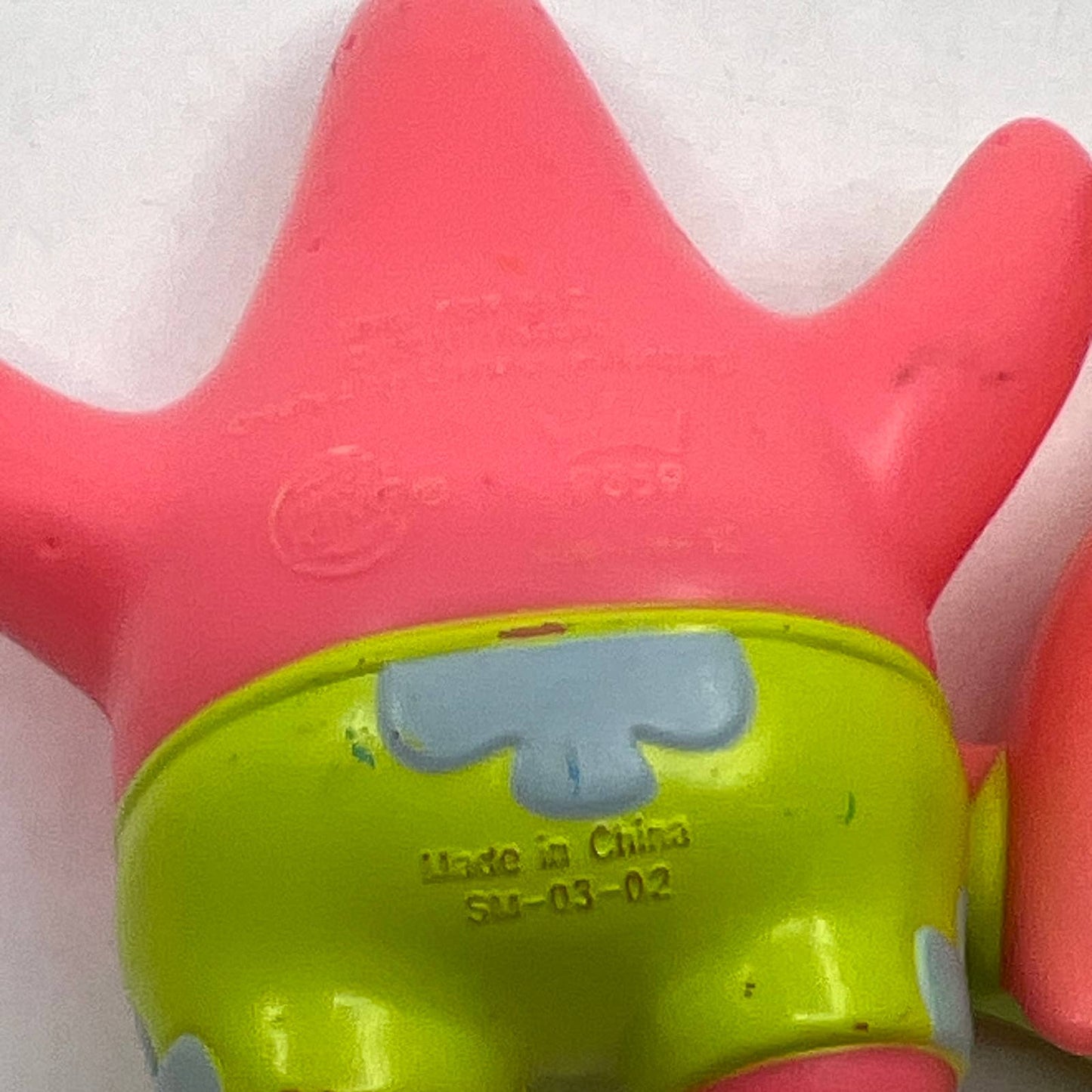 Vintage PATRICK STAR Spongebob Happy Meal Toys Lot of 2 TI4