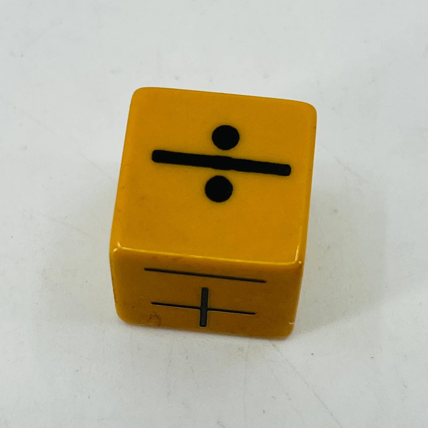 Vintage Math Mathematics Equation Operator Dice 1/2” SB1