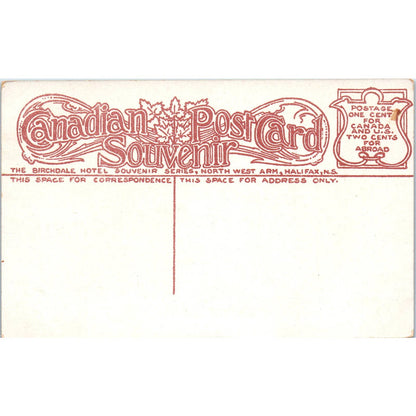 Start of Boat Race North West Arm Birchdale - Original Postcard TJ7-RP3